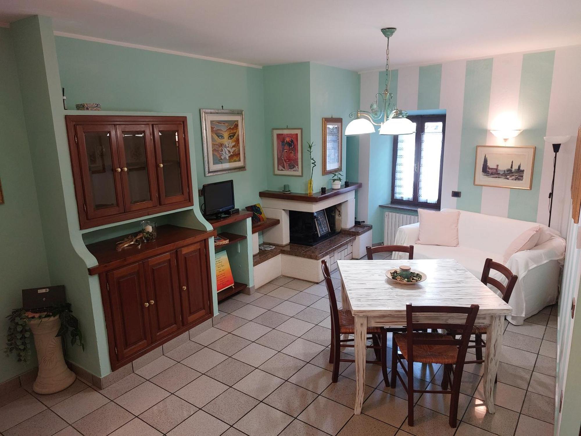 Casa Rosita Vista Lago Bolsena Bagian luar foto